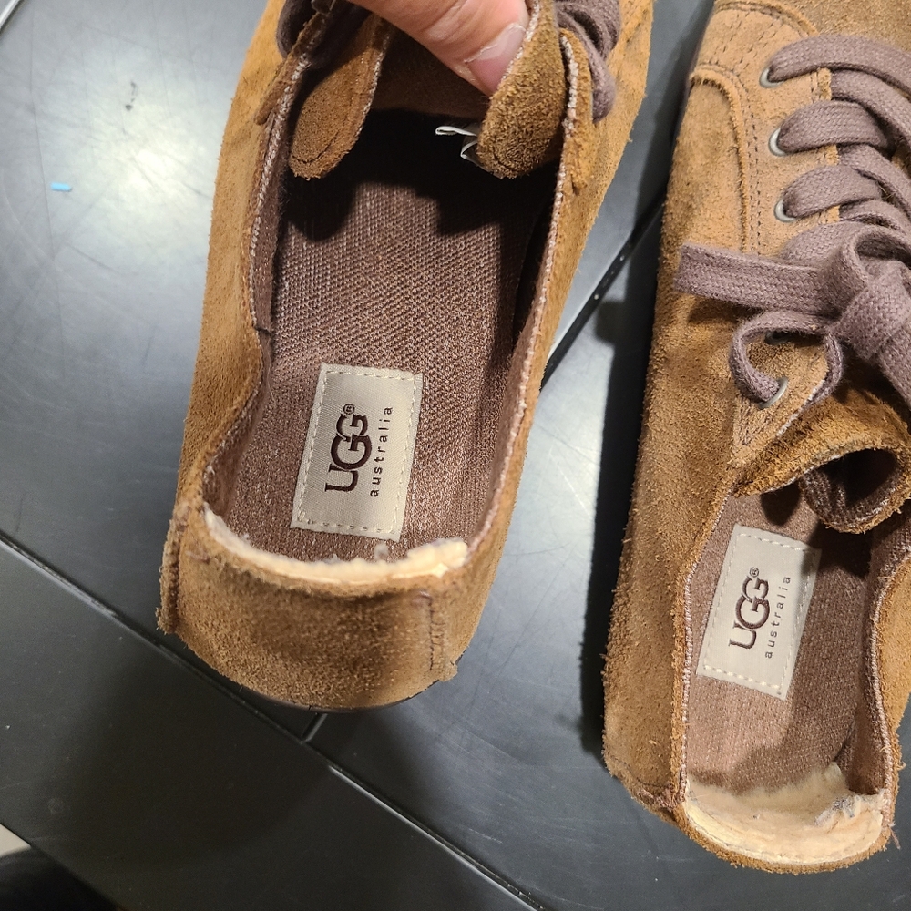 UGG Brown Suede Sneakers